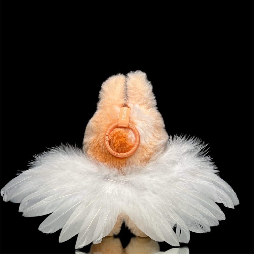 Labubu White Feather Wings Ensemble Outfit Fantasy Dress Up Costume NO DOLL - Picture 2 of 2